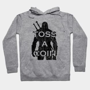 Toss A Coin // Black Hoodie